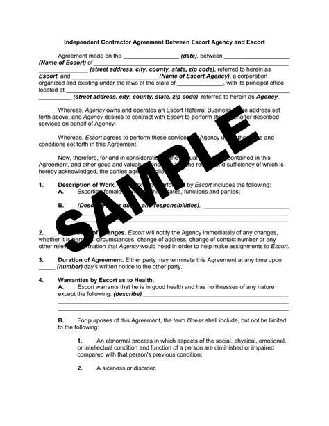 escort agency contract template pdf|Fill and Sign the Escort Agency Contract Template Form Fill Out。